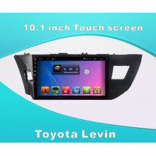 Système Android Car DVD Navigation GPS pour Toyota Levin Écran tactile de 10,1 pouces avec Bluetooth / MP3 / WiFi